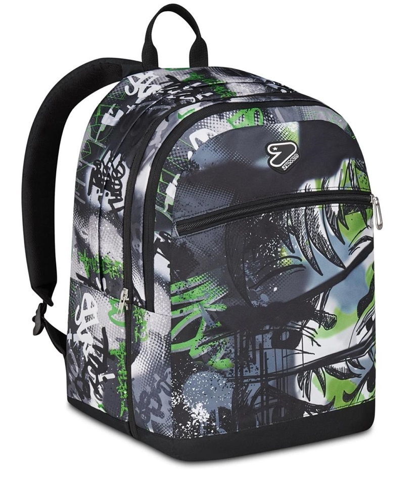 Zaino Seven Pro Xxl Reversible Detach - Grigio/Verde